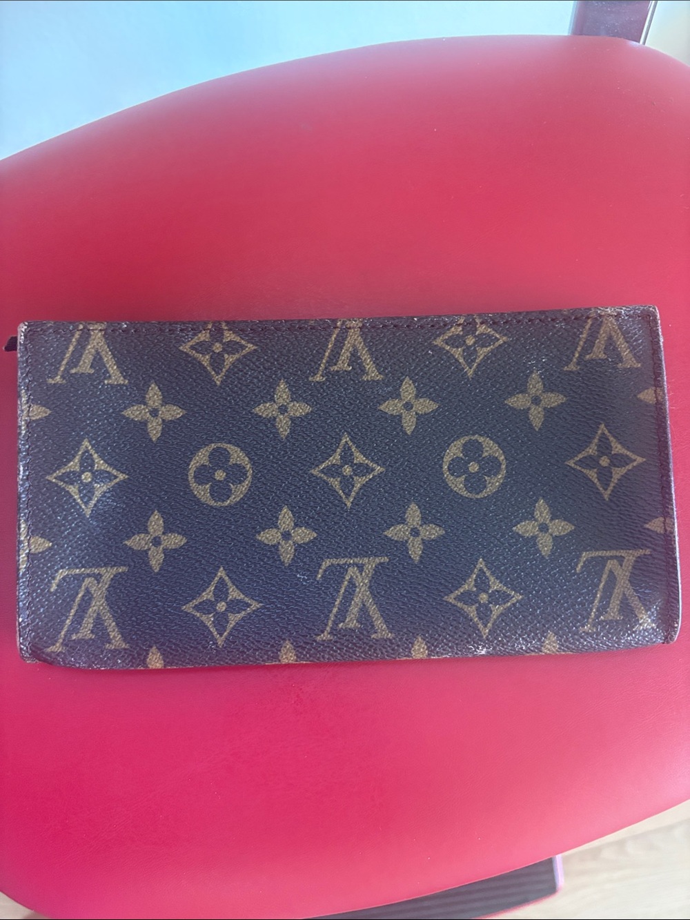 Louis Vuitton Monogram Canvas Long cosmetics pouchette